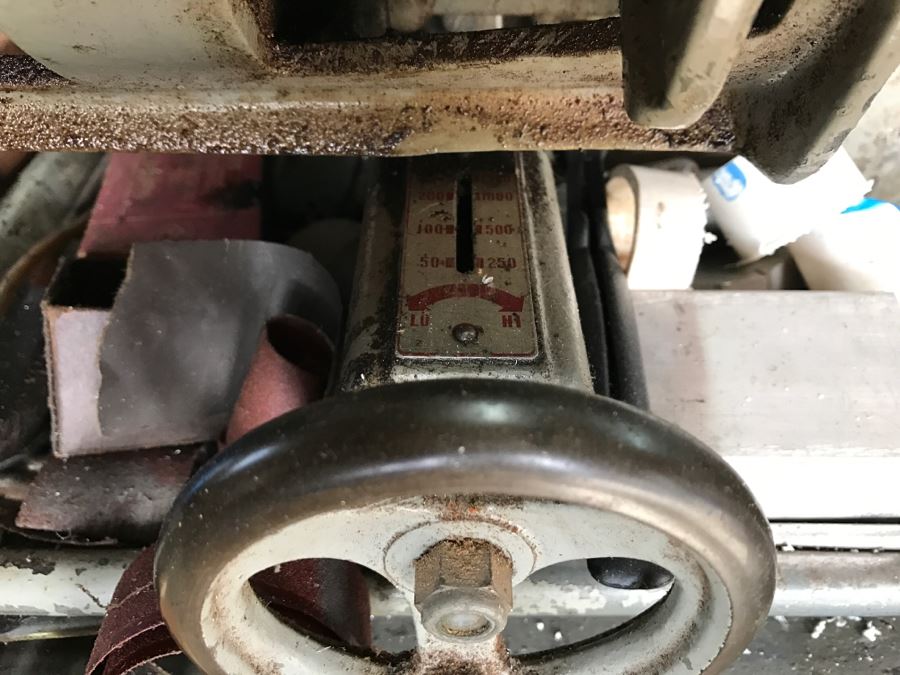 DELTA ROCKWELL Industrial Lathe With Attachments, Cutters And Everything In Drawer And On Lathe [Photo 8]