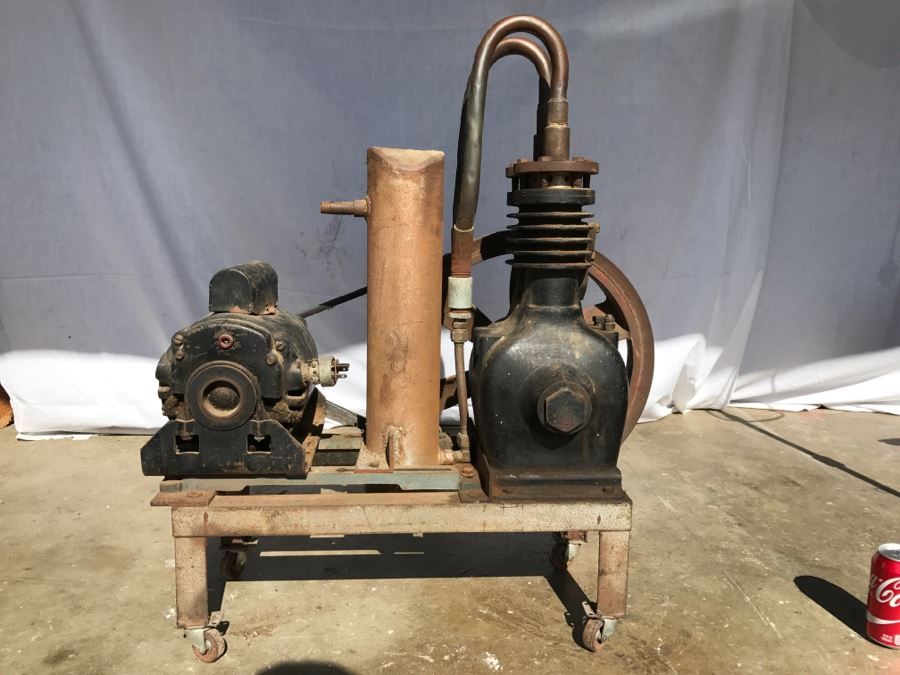 Custom Built Industrial Air Compressor Working [Photo 8]