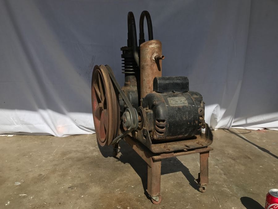 Custom Built Industrial Air Compressor Working [Photo 2]