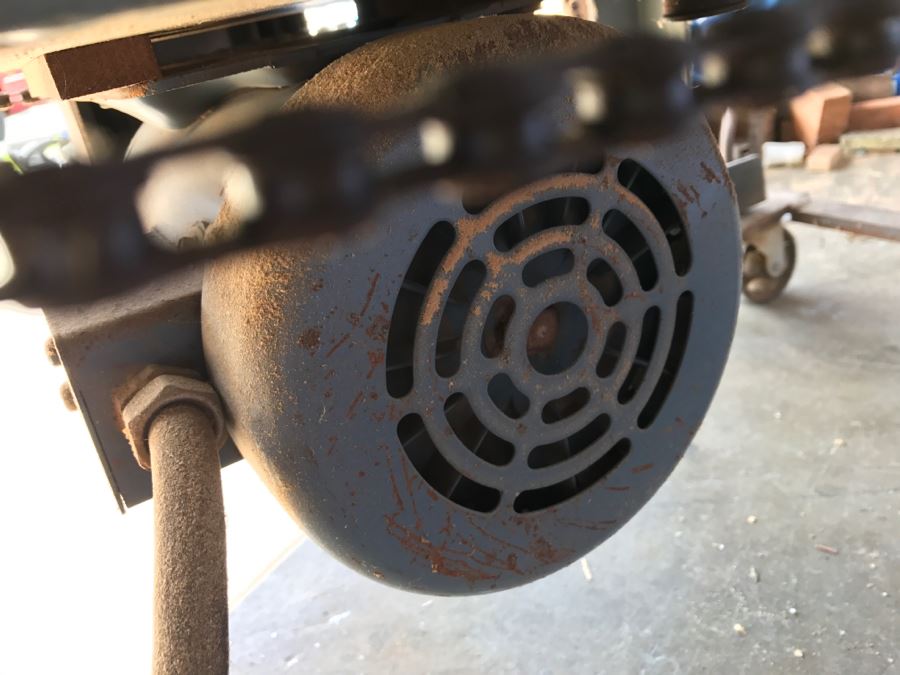 Industrial Woodworking Planer On Casters Used To Build Custom Ship Working  [Photo 13]