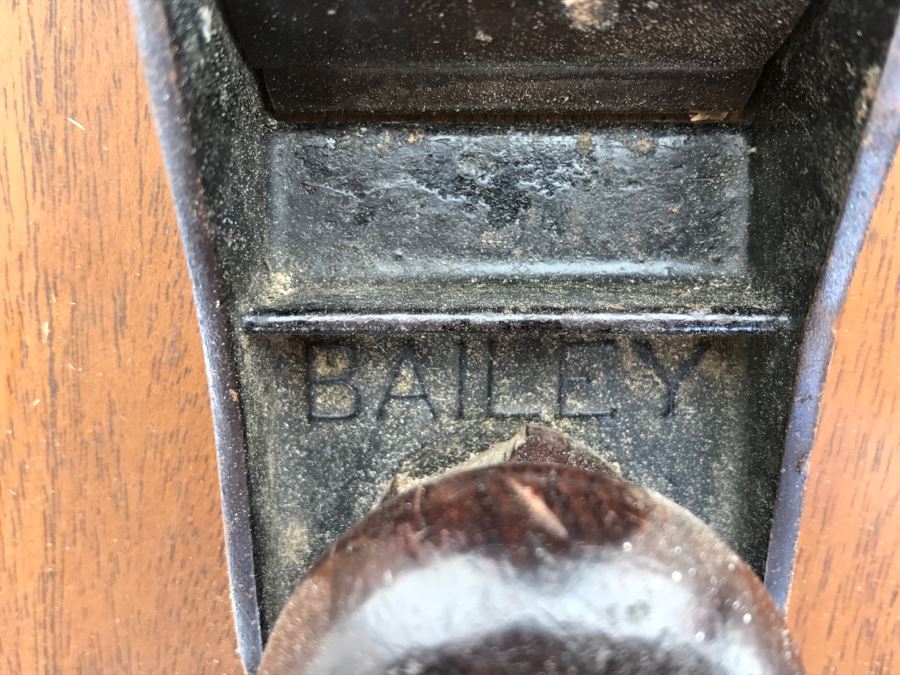 Vintage Bailey No 3 Wood Plane Woodworking Hand Tool [Photo 5]