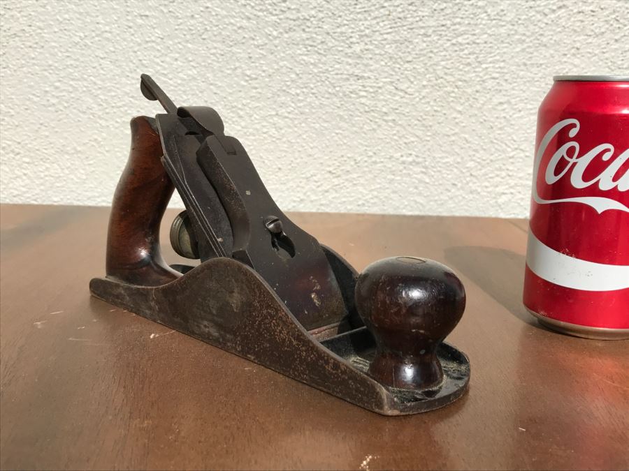 Vintage Bailey No 3 Wood Plane Woodworking Hand Tool [Photo 2]