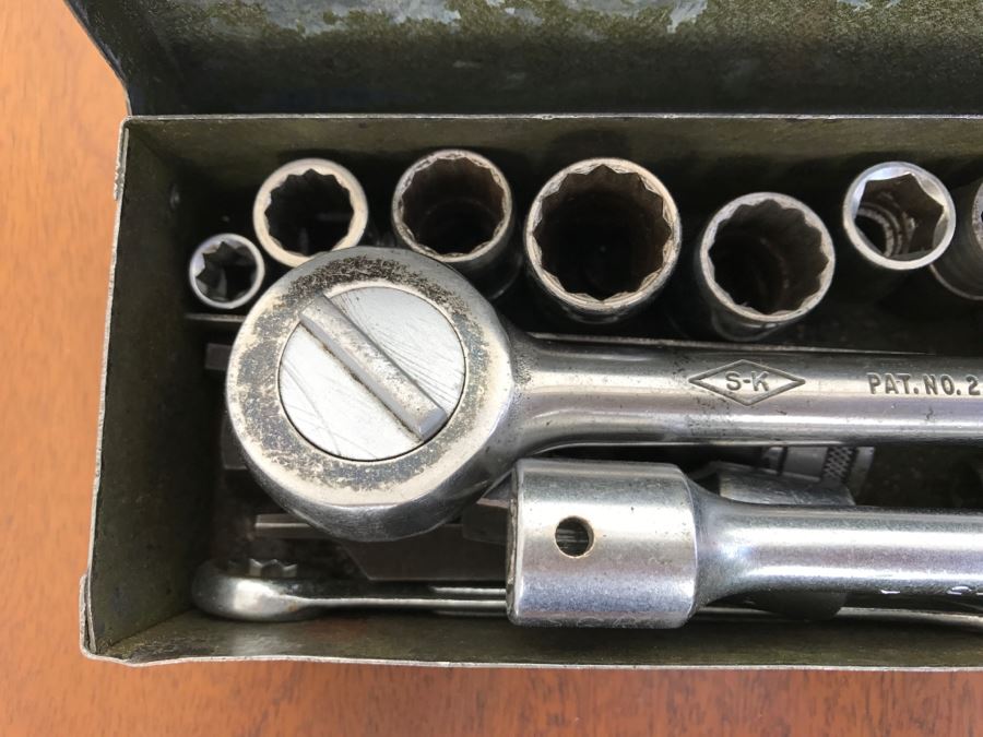 Vintage Sherman-Klove S-K Socket Wrench Tools Set With Case [Photo 5]