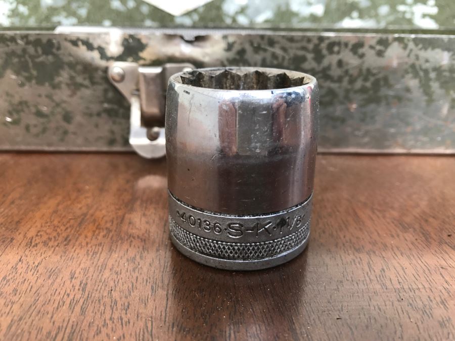 Vintage Sherman-Klove S-K Socket Wrench Tools Set With Case [Photo 10]