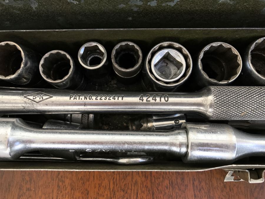 Vintage Sherman-Klove S-K Socket Wrench Tools Set With Case [Photo 7]