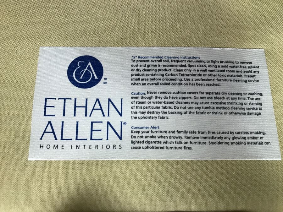 Nice ETHAN ALLEN Light Purple Armchair - Matches Sofa In This Sale [Photo 3]