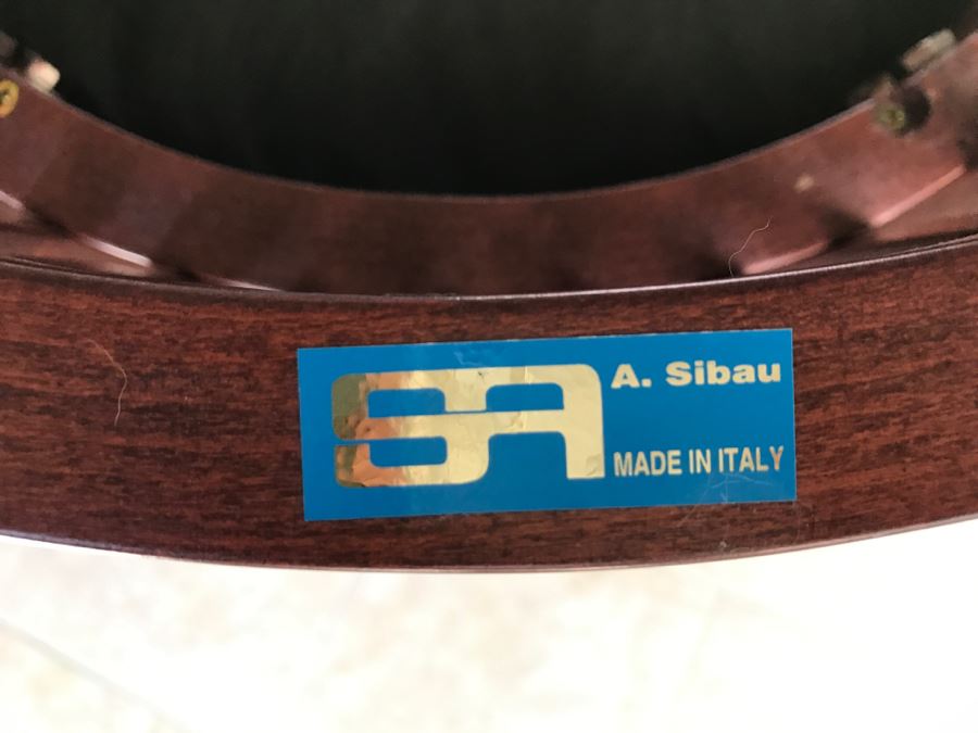 Skovby Danish Dining Table With (8) High End Italian Designer Dining Chairs By A. Sibau [Photo 32]