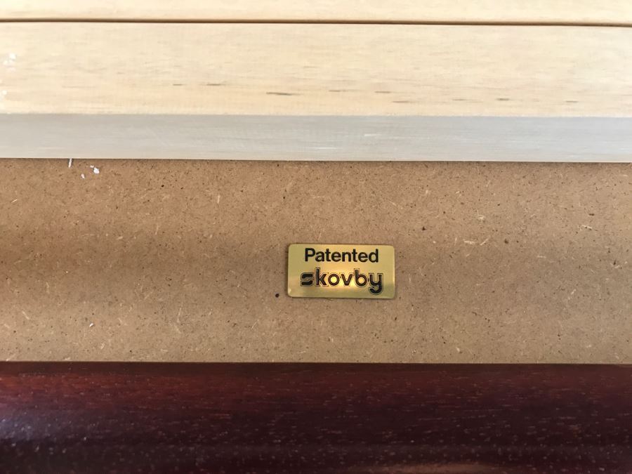 Skovby Danish Dining Table With (8) High End Italian Designer Dining Chairs By A. Sibau [Photo 15]