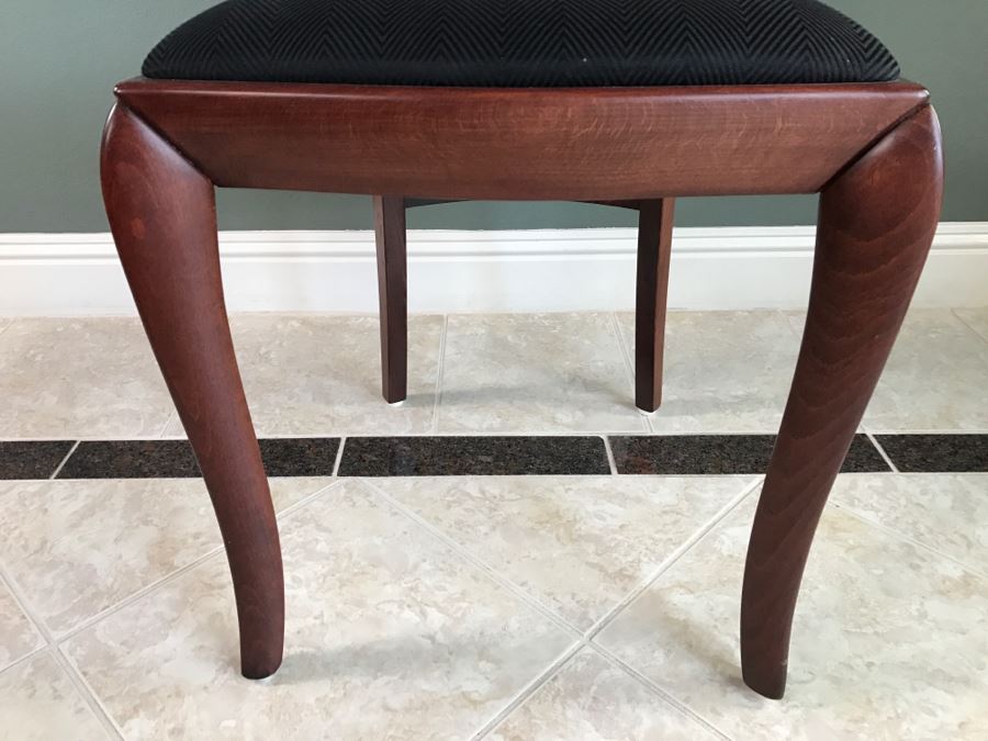 Skovby Danish Dining Table With (8) High End Italian Designer Dining Chairs By A. Sibau [Photo 24]