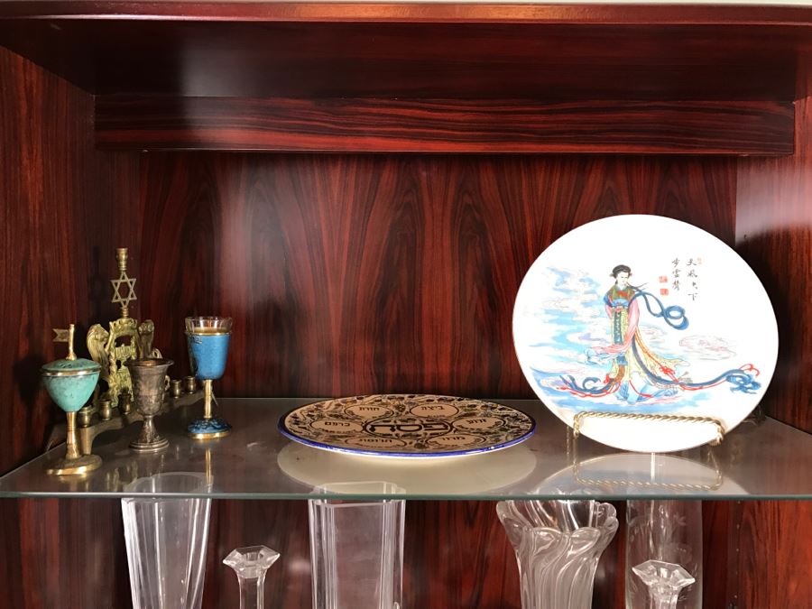 Skovby Danish China Cabinet Curio Cabinet Palis Model SM352P [Photo 5]