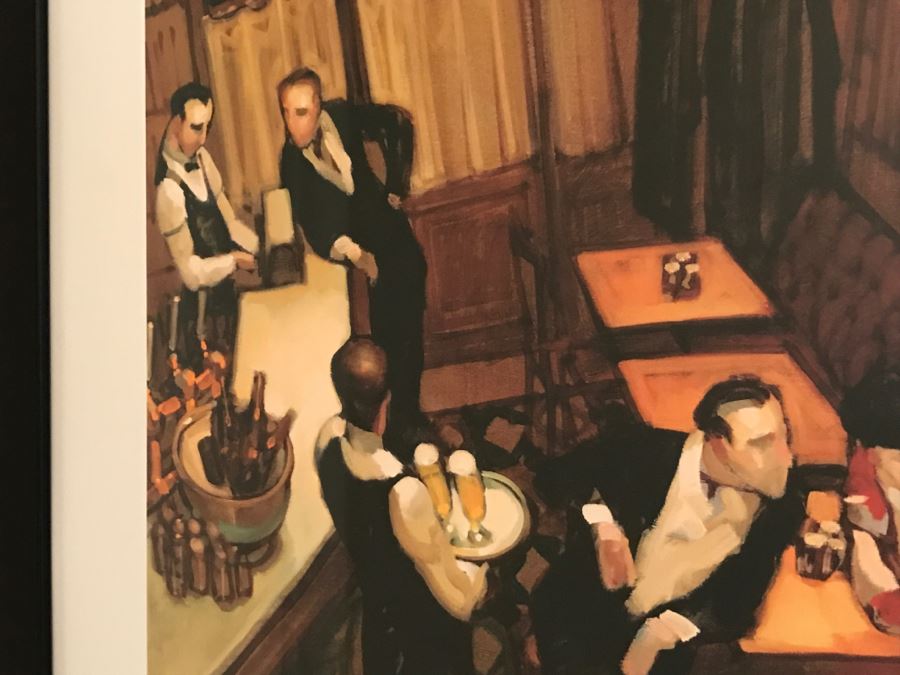 Framed Print By Juarez Machado Titled 'BISTRO' [Photo 7]