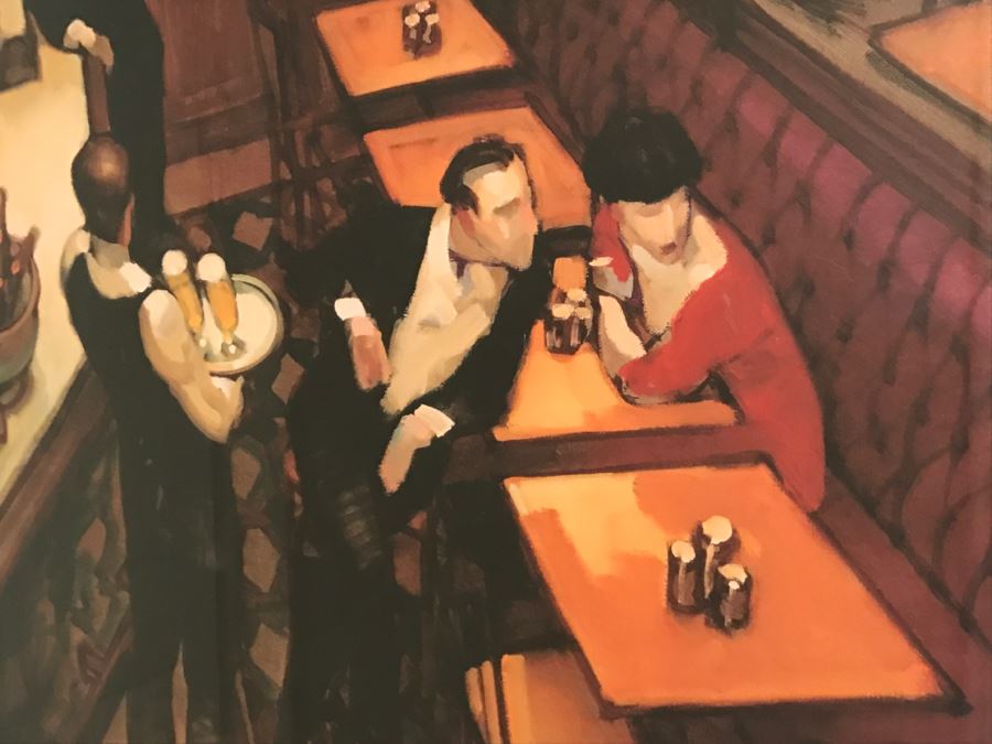 Framed Print By Juarez Machado Titled 'BISTRO' [Photo 6]