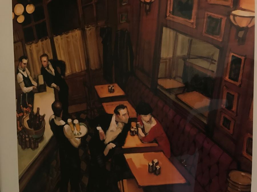 Framed Print By Juarez Machado Titled 'BISTRO' [Photo 4]