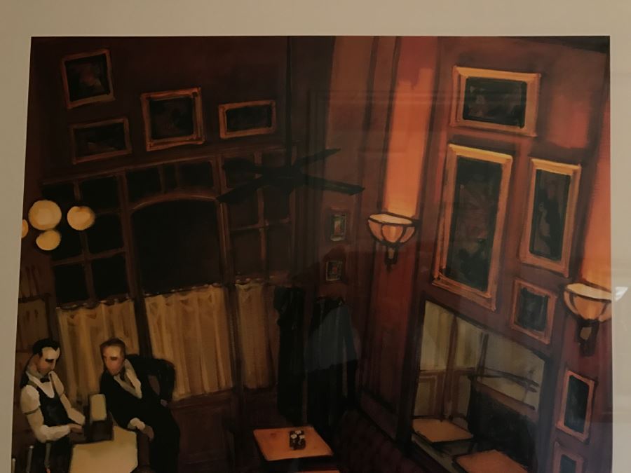 Framed Print By Juarez Machado Titled 'BISTRO' [Photo 3]