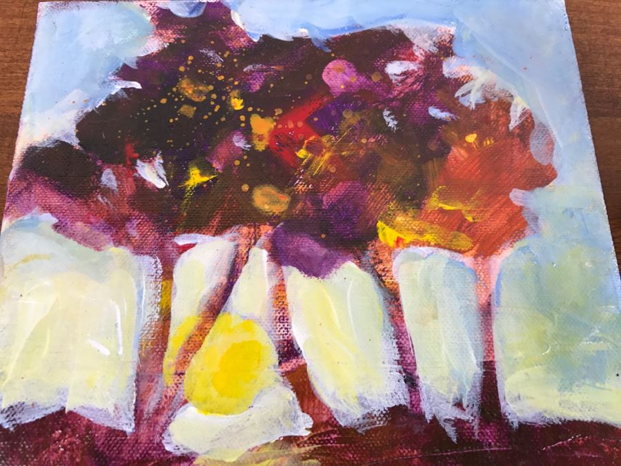 Small Original Oil Painting By Meryl Epstein 2009 [Photo 3]