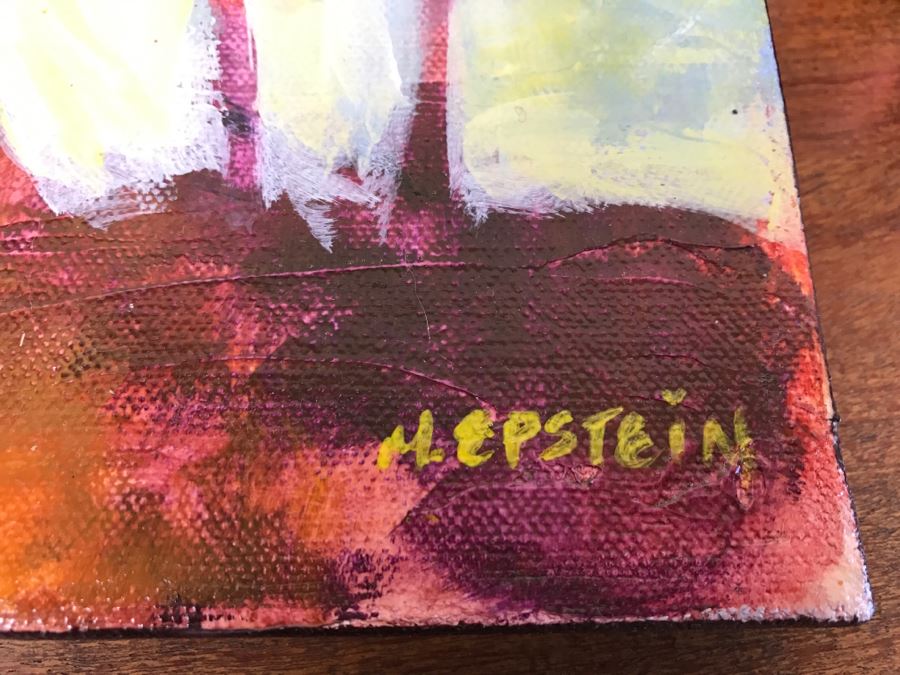 Small Original Oil Painting By Meryl Epstein 2009 [Photo 5]