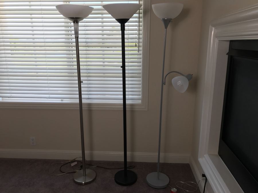 Set Of 3 Floor Lamps