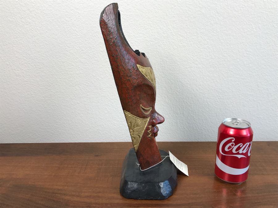 Hand Made Wooden Mask From Paradise Island Bali Indonesia [Photo 8]