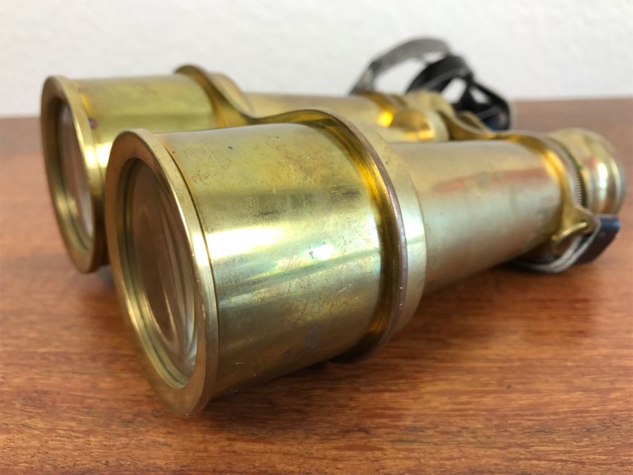 Victorian Style Brass Binoculars [Photo 5]