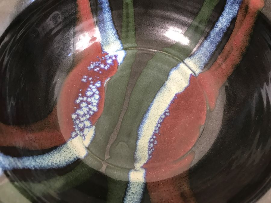 Signed Pottery Bowl [Photo 5]