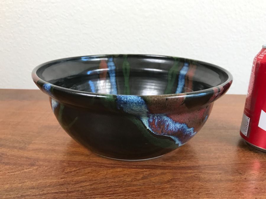Signed Pottery Bowl [Photo 3]
