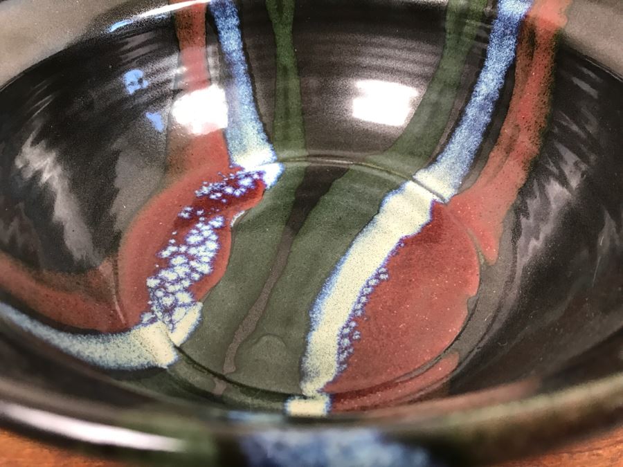 Signed Pottery Bowl [Photo 6]