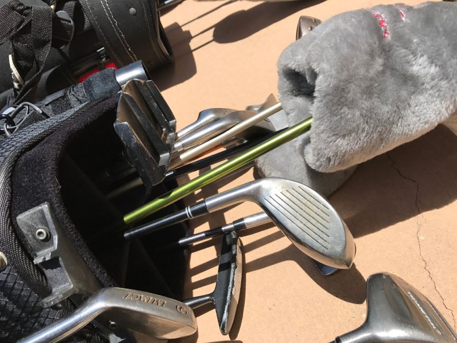 Golf Bag And Golf Club Lot [Photo 12]