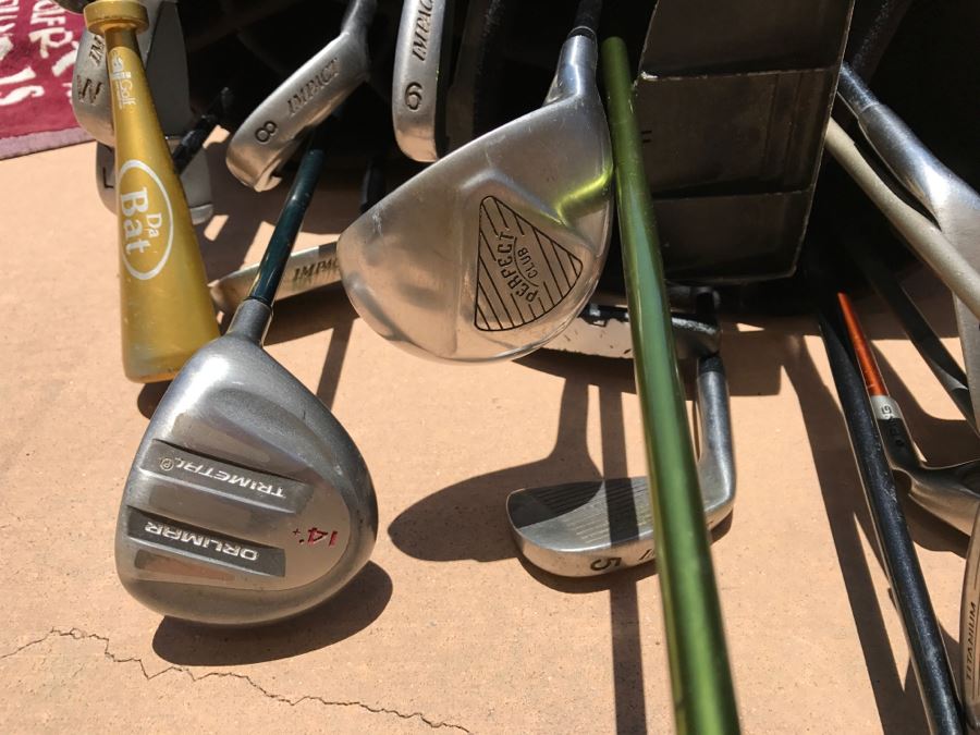 Golf Bag And Golf Club Lot [Photo 18]