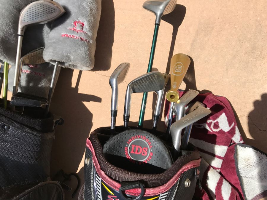 Golf Bag And Golf Club Lot [Photo 3]