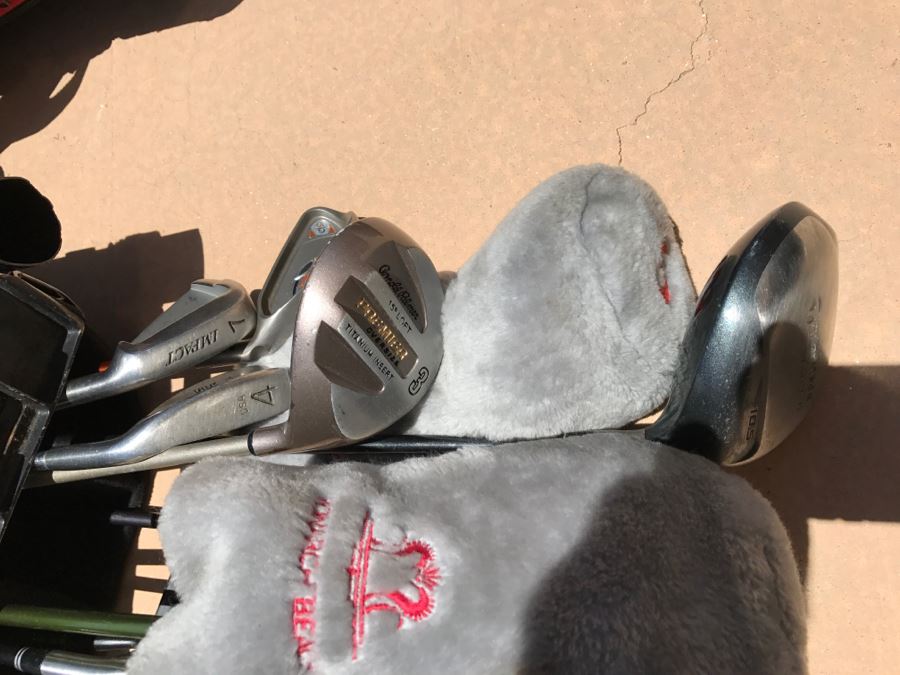 Golf Bag And Golf Club Lot [Photo 13]