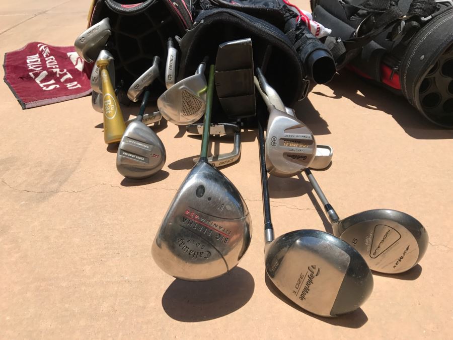 Golf Bag And Golf Club Lot [Photo 14]