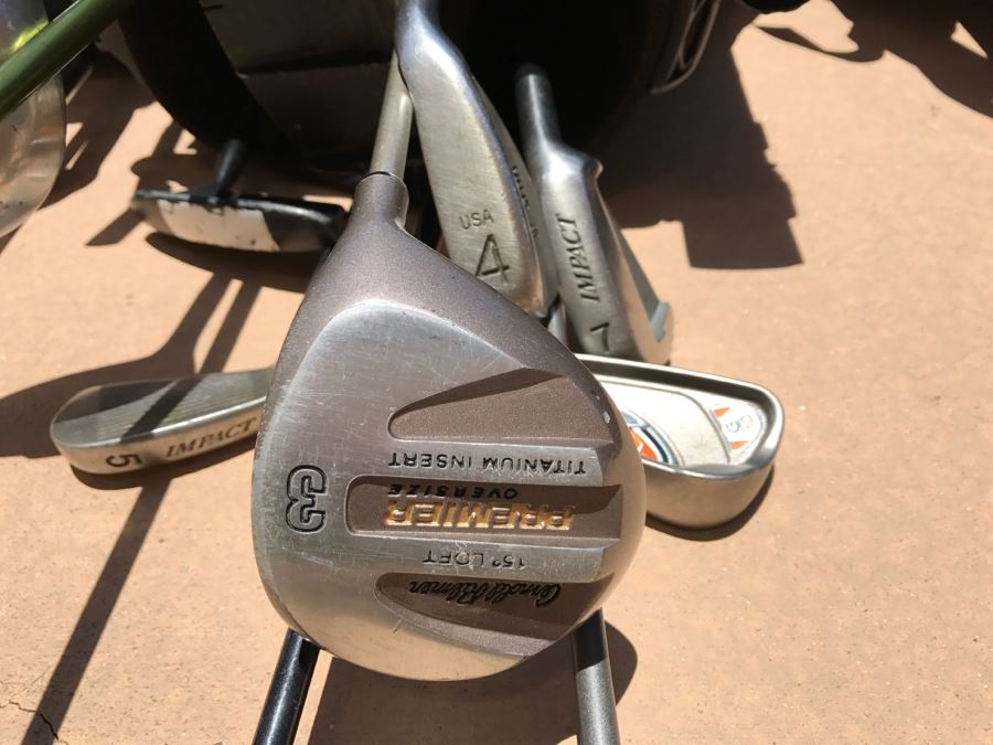 Golf Bag And Golf Club Lot [Photo 17]