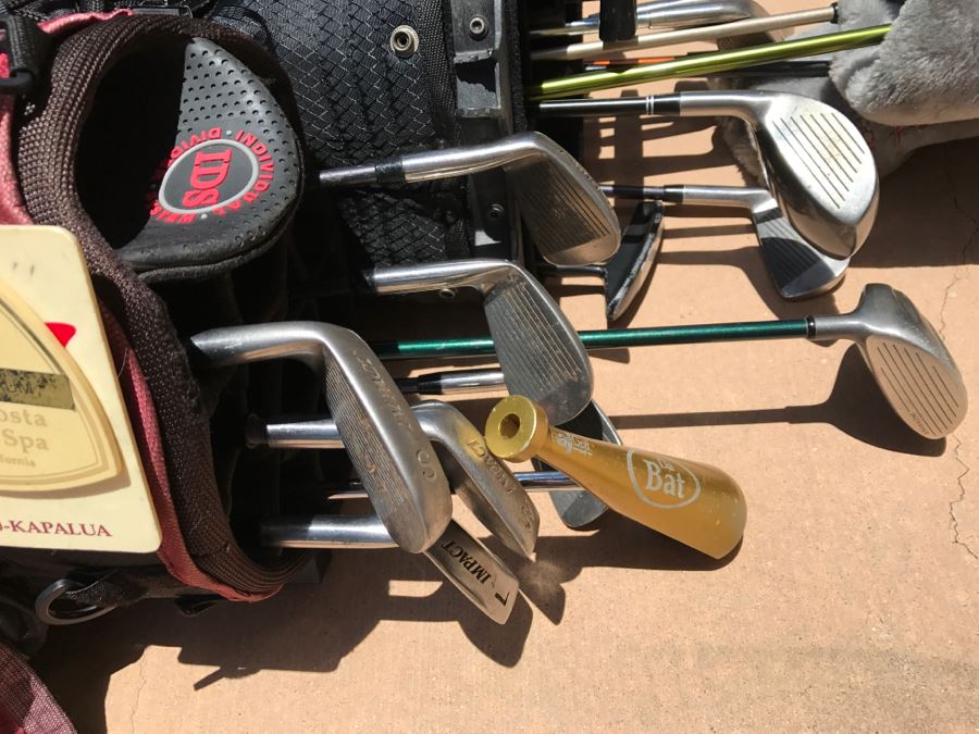 Golf Bag And Golf Club Lot [Photo 9]