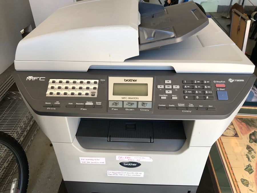 Brother Monochrome Laser - Copy Fax Scan Machine MFC-8660DN