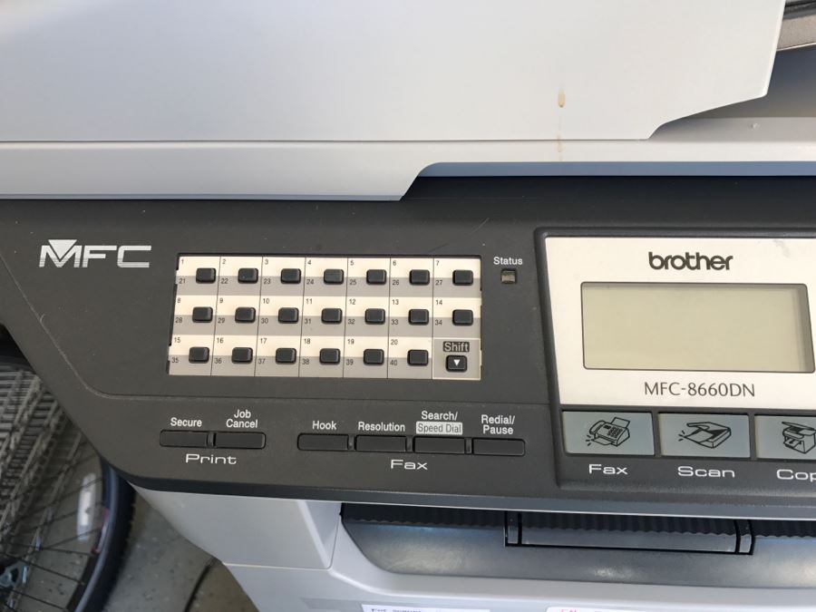 Brother Monochrome Laser Copy Fax Scan Machine MFC8660DN