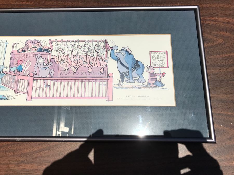 Robert Marble Signed Offset Litho Limited Edition 339 Of 950 [Photo 4]