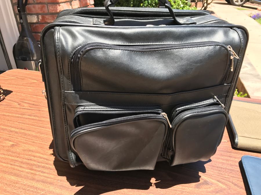 Rolling Suitcase With Pair Of Organizers