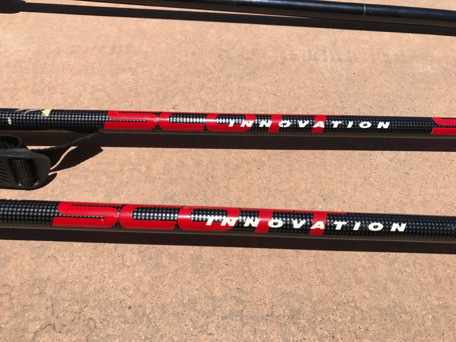 Set Of STANSPORT Made In Italy Walking Sticks And Scott Ski Poles [Photo 6]