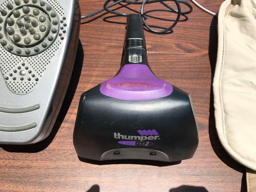 I-Need Neck And Shoulder Massager + Homedics Foot Massager + Thumper Mini Pro 2 Massager [Photo 6]