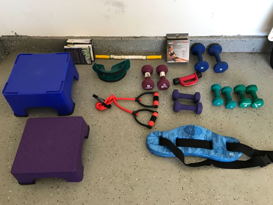 Workout Excercise Lot With DVD Videos
