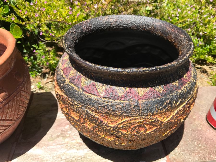 Set Of 3 Outdoor Pots [Photo 3]