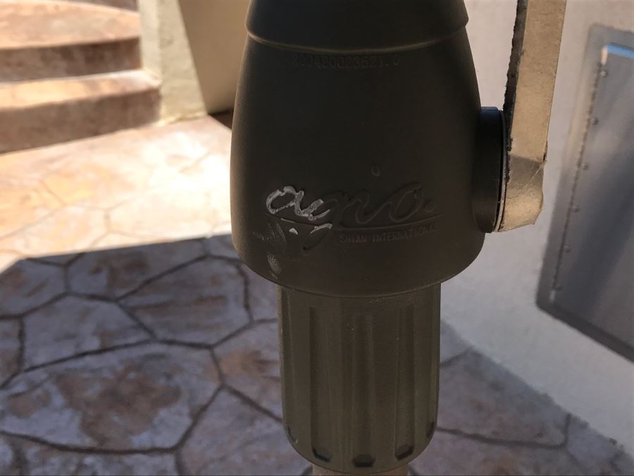 Outdoor Umbrella Sunbrella With Marble Base Stand [Photo 7]