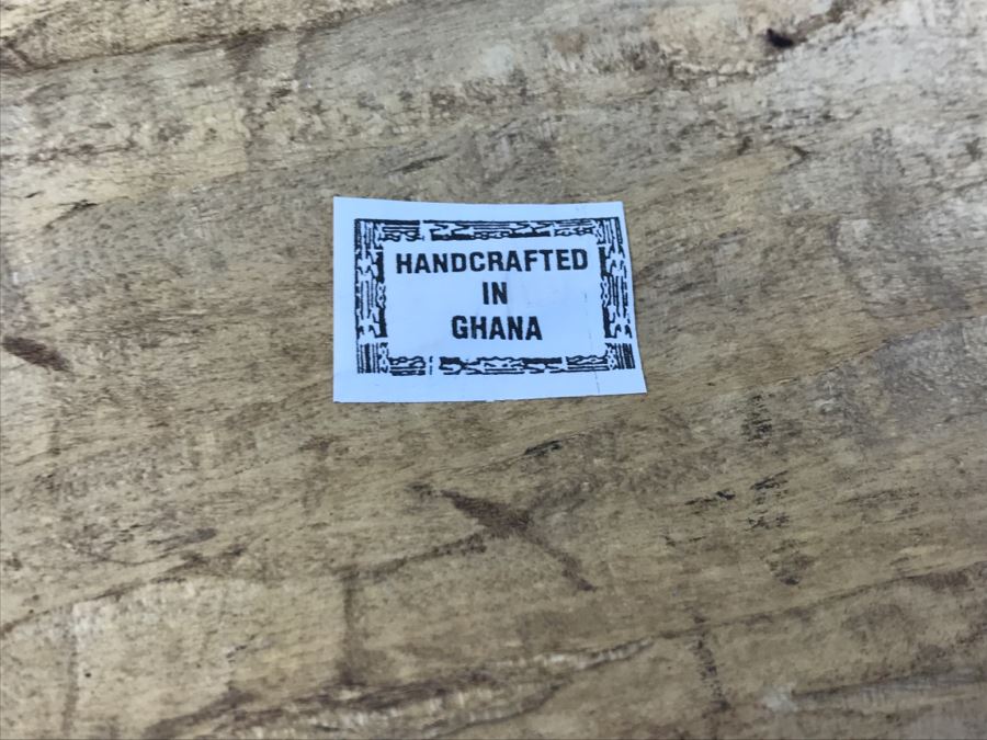 Carved Wooden Mask From Ghana Africa [Photo 6]