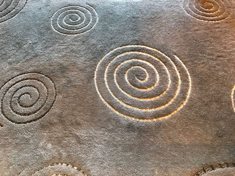 Synthetic Modern Brown Area Rug By MISTRAL [Photo 3]