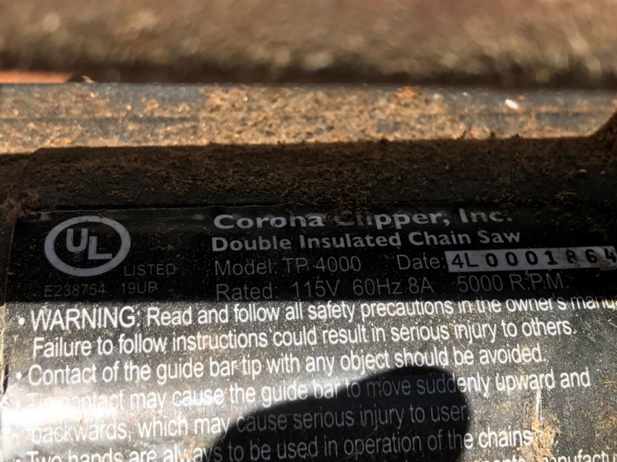 Corona Electric Pole Saw And Tree Pruner 1.5HP TP 4000 [Photo 7]