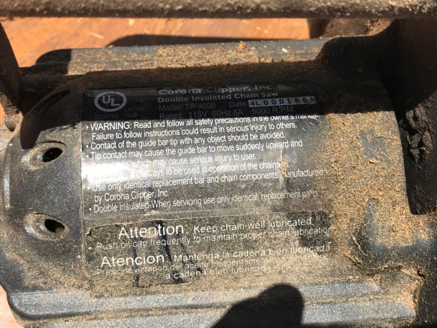 Corona Electric Pole Saw And Tree Pruner 1.5HP TP 4000 [Photo 6]