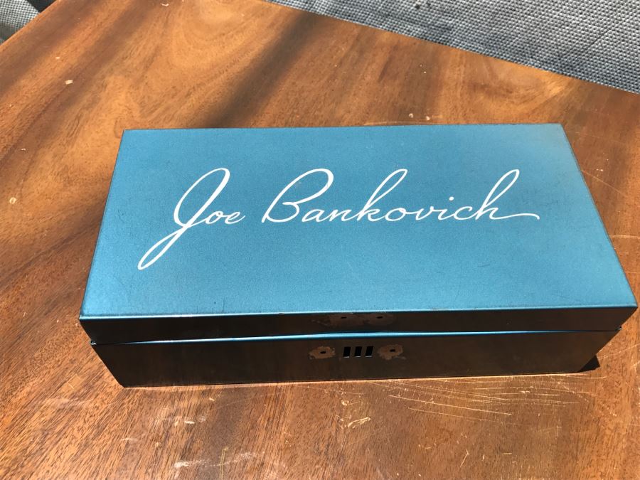 J C Higgins Gun Cleaning Kit Box With Bottles And Blue Metal Box [Photo 7]