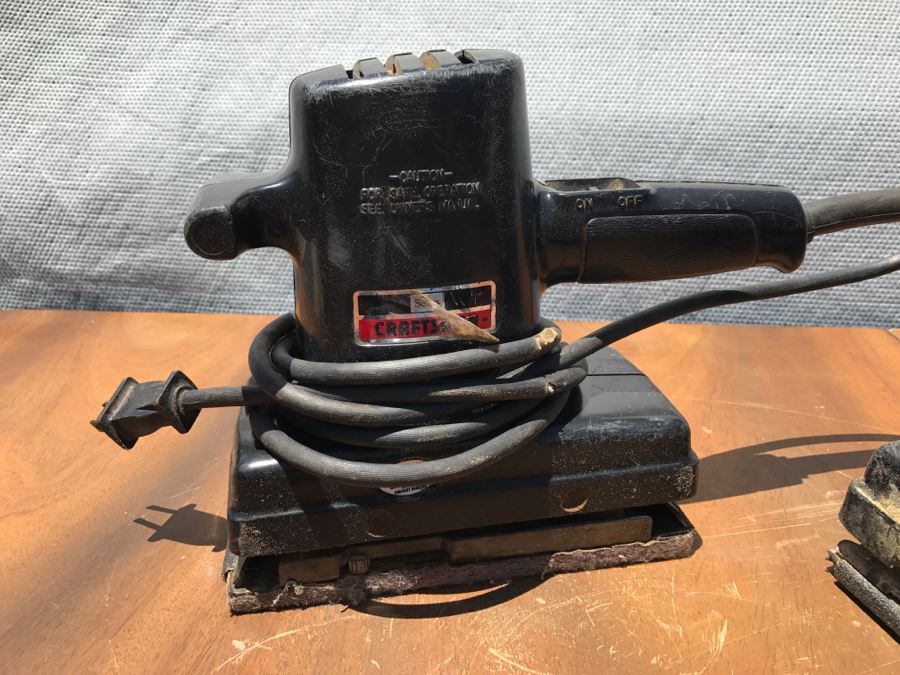 Pair Of Craftsman Dual Motion Sanders And RYOBI Detail Sander [Photo 3]