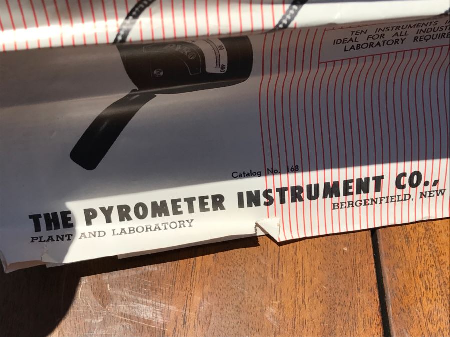 Vintage PYRO Surface Pyrometer Measuring Instrument With Case [Photo 7]