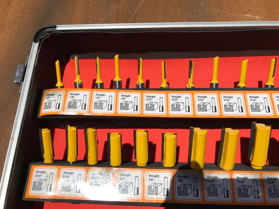 Collection Of Router Bits With Carrying Case [Photo 5]